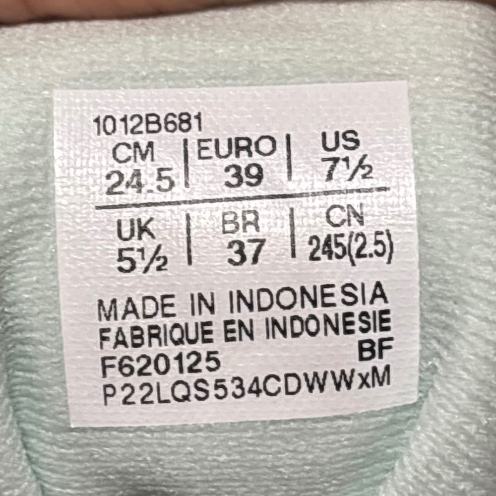 Asics Womens Gel-Contend 9 Running Sz7.5 Shoes Soothing Sea/Oasis Green 1012B681 - Picture 12 of 13